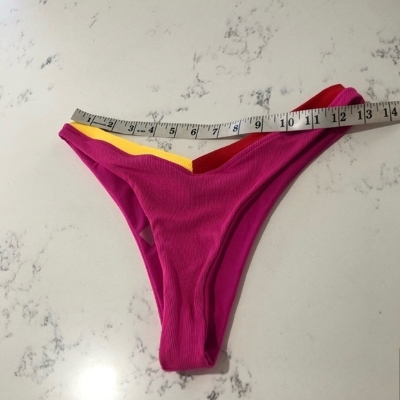 Vibrant Pink and Yellow Bikini for Swim - Picture 11 of 14